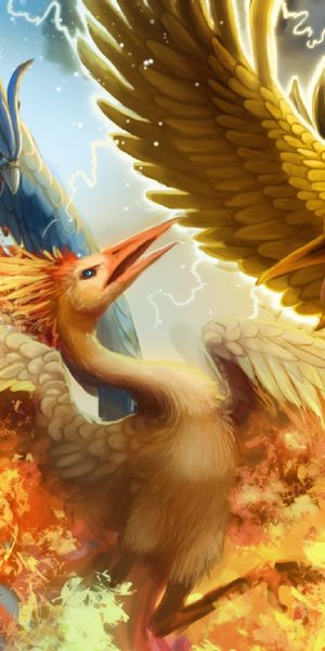 Epic Battle of Legendary Pokémon: Articuno, Moltres & Zapdos