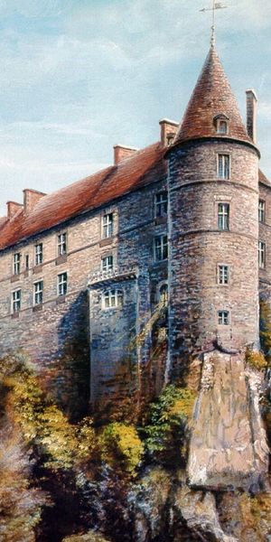 Phone wallpaper: Landscape, Architecture, Castles, Pictures, Art free download