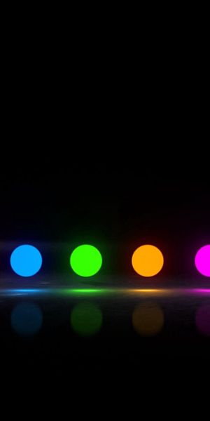 Phone wallpaper: Motley, Shadow, Circles, Multicolored, Abstract free download
