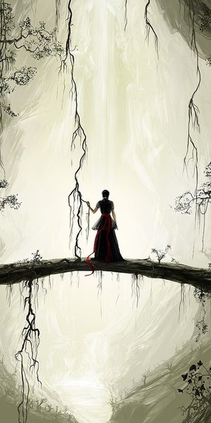 Phone wallpaper: Landscape, People, Art, Fantasy free download