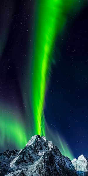 Phone wallpaper: Sky, Night, Earth, Aurora Borealis free download