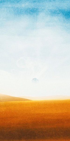 Phone wallpaper: Trees, Pastel, Scenic, Tree, Nature, Earth, Cloud free download
