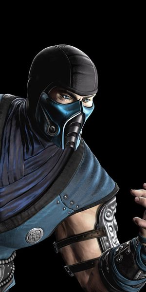 Sub-Zero from Mortal Kombat - Iconic Gaming Character Wallpaper