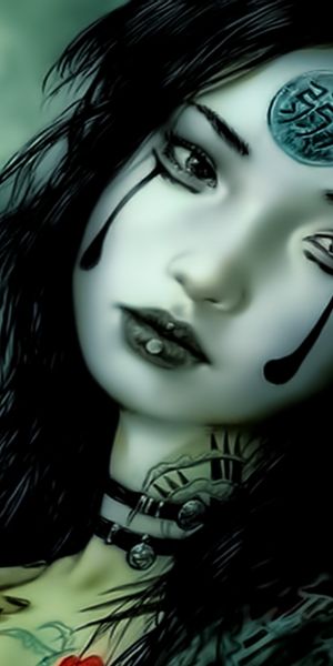 Phone wallpaper: Women, Dark free download