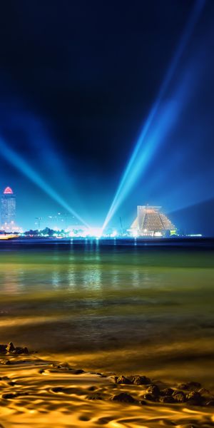 Phone wallpaper: Qatar, Doha, Cities, Man Made free download