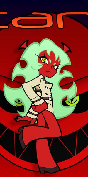 Phone wallpaper: Scanty Daemon, Panty & Stocking With Garterbelt, Anime free download
