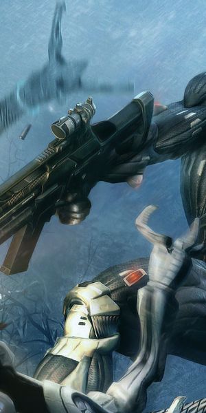 Epic Sci-Fi Soldier Wallpaper for Gamer Enthusiasts