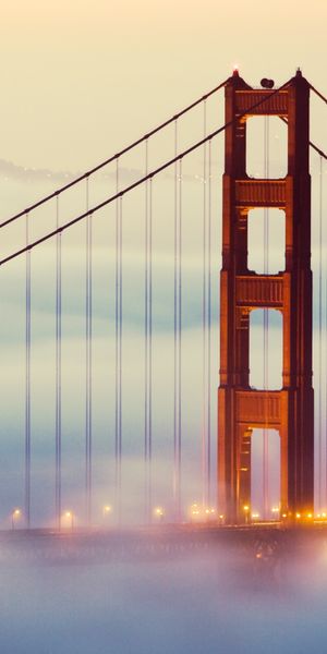 Phone wallpaper: Landscape, Bridges, Architecture free download