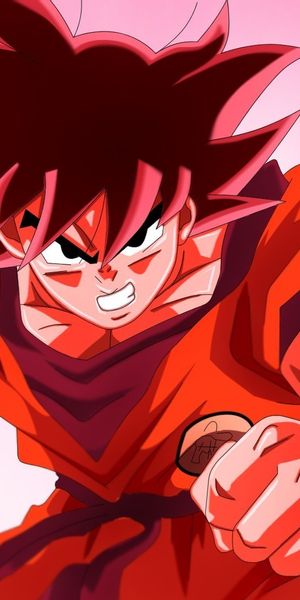 Goku in Action - Dragon Ball Z Phone Wallpaper