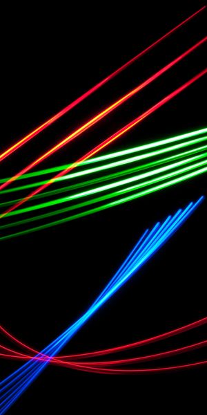 Phone wallpaper: Motley, Multicolored, Abstract, Neon, Lines free download