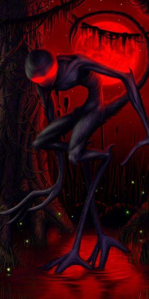 Phone wallpaper: Monster, Rob Sheridan, Reed, Cane, Another World, Lamp, Lantern, Art, Girl free dow