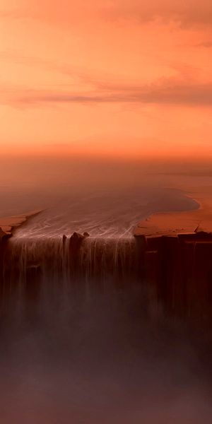 Breathtaking Sci-Fi Fantasy Tower Landscape Wallpaper