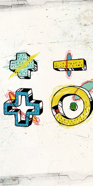 Phone wallpaper: Wall, Motley, Multicolored, Signs, Art free download