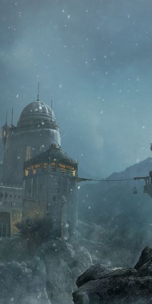 Epic Assassin's Creed: Revelations Winter Warrior Landscape