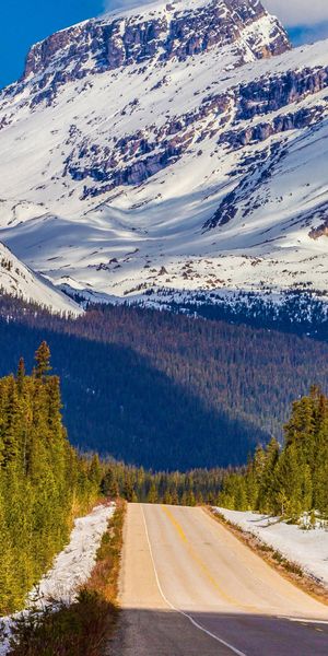 Phone wallpaper: Mountains, Mountain, Road, Earth free download