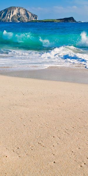 Phone wallpaper: Beach, Ocean, Earth free download