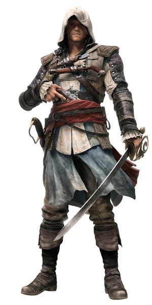 Epic Assassin from Assassin's Creed in White Attire