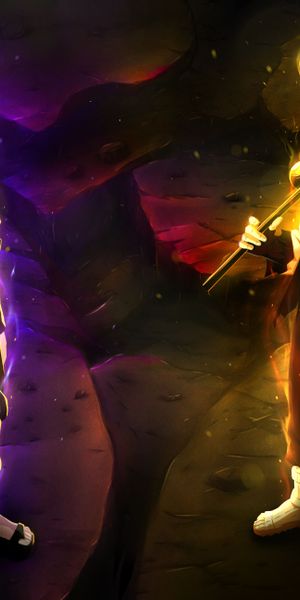 Epic Showdown: Naruto Uzumaki vs Sasuke Uchiha