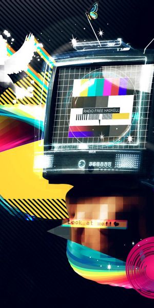 Phone wallpaper: Motley, Monitor, Error, Multicolored, Lines, Abstract free download