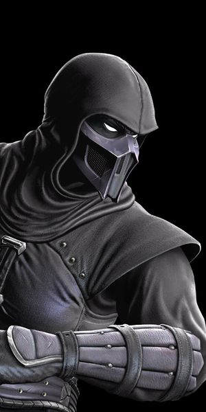 Mortal Kombat Black Character Wallpaper for Your Phone