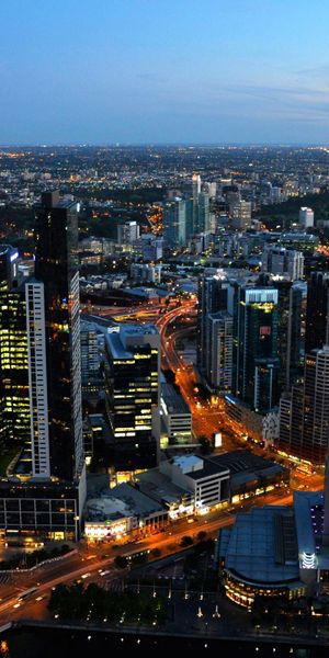 Phone wallpaper: Cities, Skyscrapers, View From Above, Australia free download