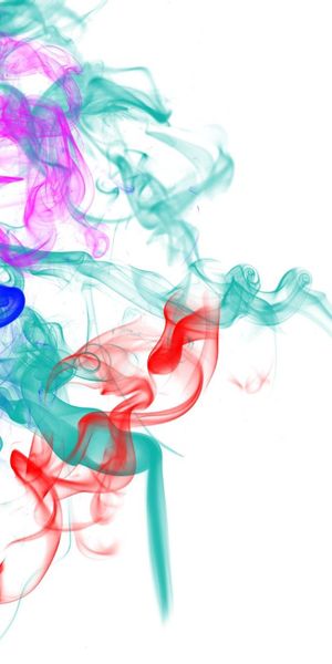 Phone wallpaper: Motley, Multicolored, Patterns, Smoke, Lines, Abstract free download