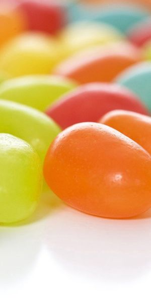 Phone wallpaper: Miscellaneous, Miscellanea, Motley, Figurines, Multicolored, Figures, Candies, Back