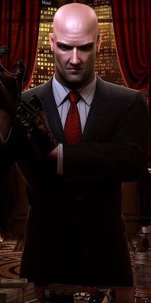 Hitman Character Wallpaper - Stylish Gaming Theme for Your Phone