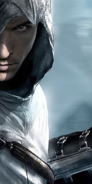 Assassin's Creed Mobile Wallpaper Featuring a Stealthy Assassin
