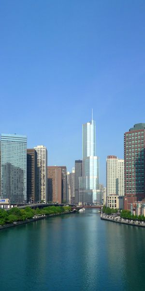 Phone wallpaper: Chicago, Cities, Man Made, City free download