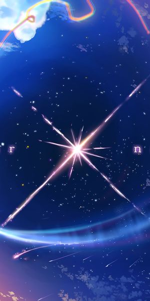 Your Name Anime Wallpaper with Mitsuha and Taki