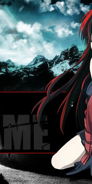 Akame from Akame ga Kill! - Dark and Intriguing Wallpaper