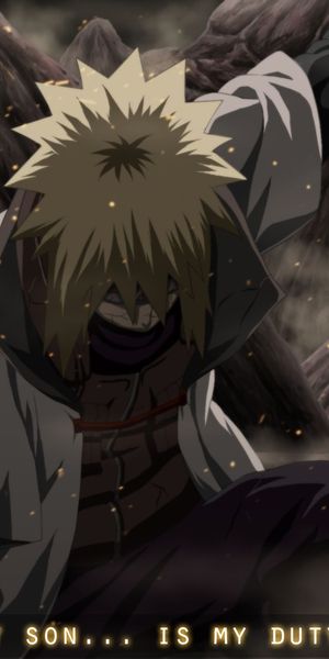 Phone wallpaper: Anime, Naruto, Minato Namikaze free download