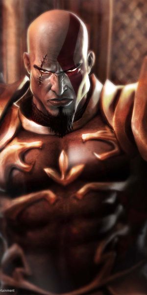 Kratos from God of War - Epic Mobile Wallpaper