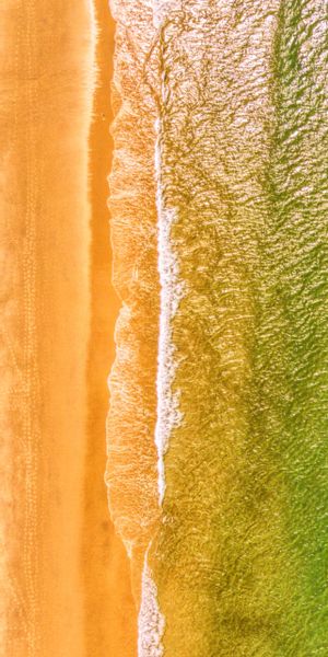 Phone wallpaper: Beach, Earth, Aerial free download