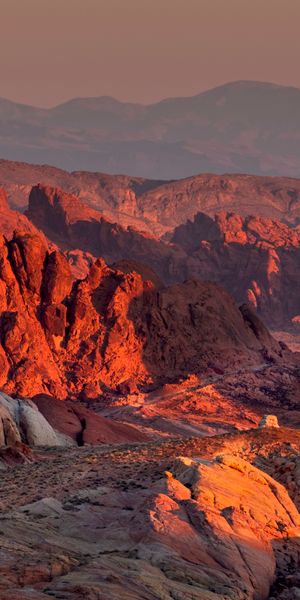 Phone wallpaper: Relief, Rocks, Canyon, Nature, Sunset, Mountains free download