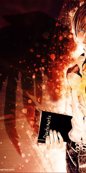 Eerie Misa Amane Wallpaper from Death Note - Perfect for iPhone Backgrounds