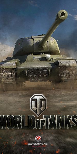 World of Tanks Phone Wallpaper Featuring Mighty Tanks