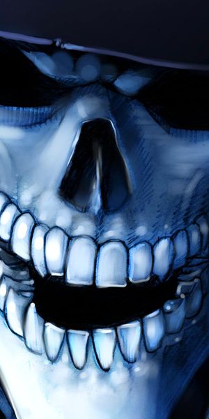 Dark Skull Character Wallpaper