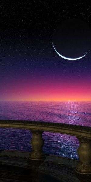 Enchanting Fantasy Landscape Phone Wallpaper in 4K Resolution