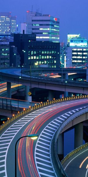 Tokyo Nighttime Time Lapse: A Stunning Phone Wallpaper