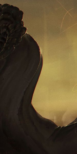 Phone wallpaper: Eerie, Creature, Being, Spooky, Art, Skull free download