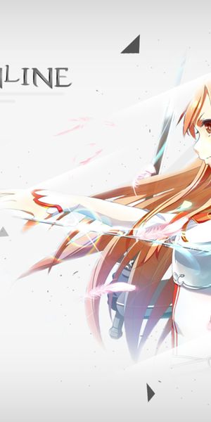Asuna Yuuki and Kirito from Sword Art Online - Epic Anime Wallpaper