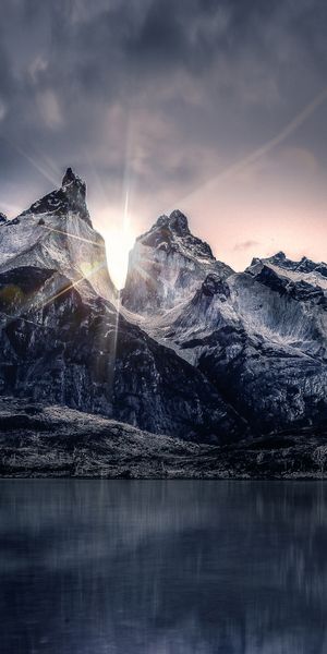 Breathtaking Sunrise at Torres del Paine National Park
