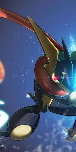 Epic Greninja Pokémon Wallpaper - Perfect for Anime Lovers