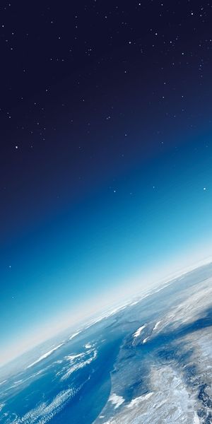 Breathtaking Blue Planet Landscape Wallpaper