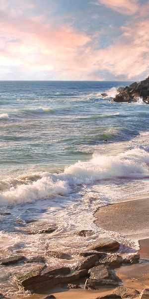 Beautiful Beach Landscape Wallpaper for Your Phone