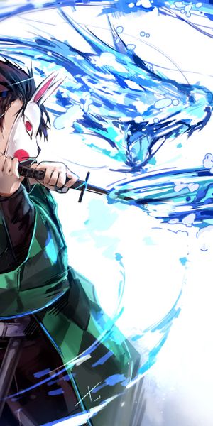Dynamic Wallpaper of Tanjiro Kamado from Demon Slayer: Kimetsu no Yaiba