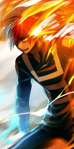 Shoto Todoroki - Epic Anime Wallpaper from My Hero Academia
