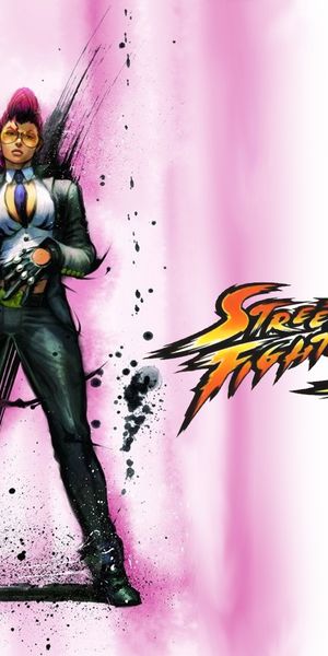 Phone wallpaper: Violet, Street Fighter, Games free download